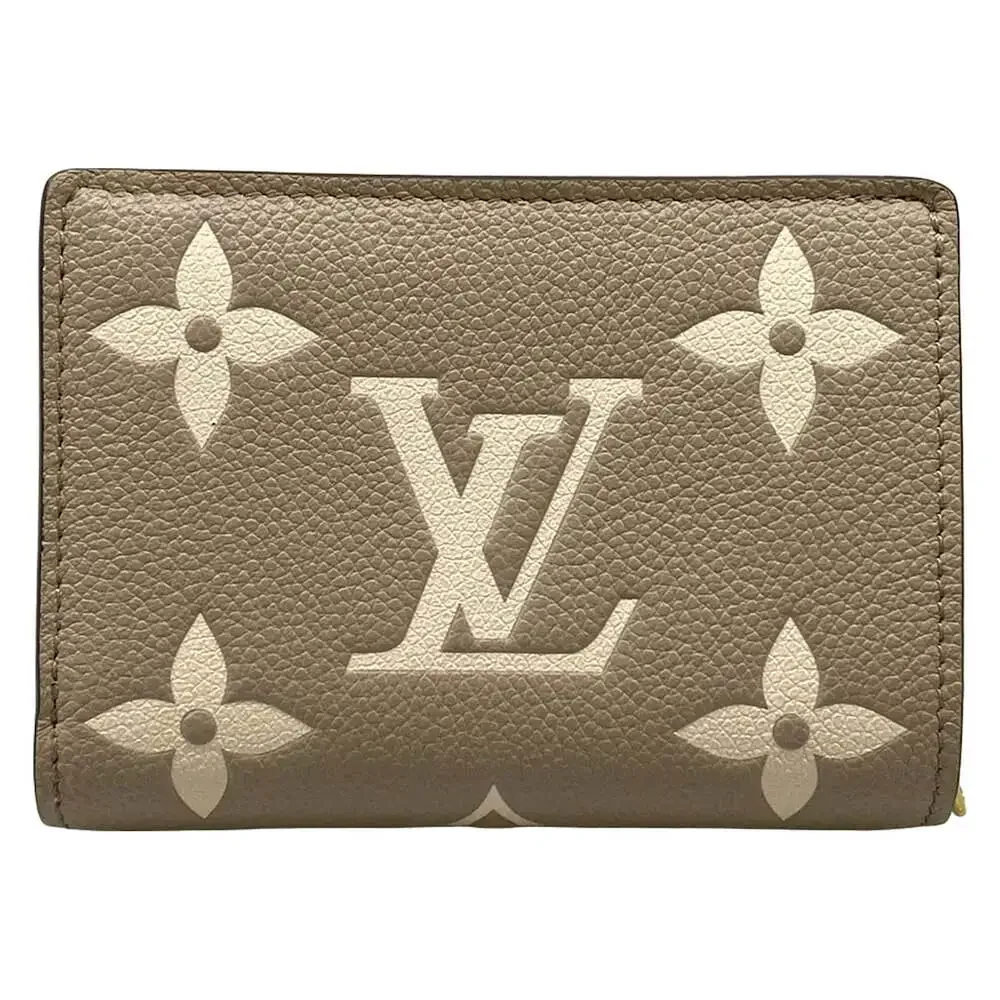 Louis Vuitton Portefeuille Clare Bicolor Monogram Amplant Bifold Wallet M29452
